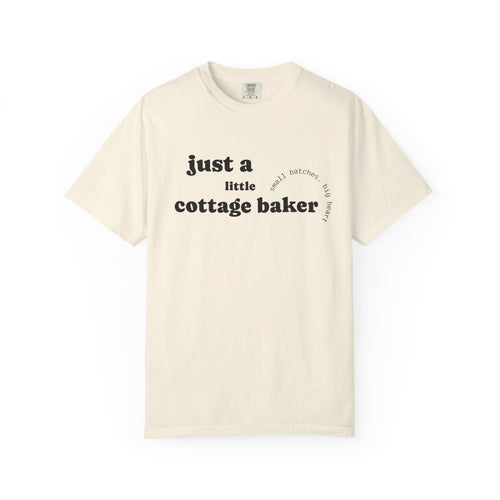Copy of Cottage Baker T-Shirt — "Just a Little Cottage Baker" Minimal Graphic Tee
